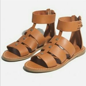 Madewell Rowan Gladiator Sandals